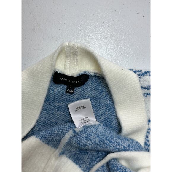 Majorelle Steph Boyfriend White Acrylic Cardigan Dress Size S - Picture 4 of 4